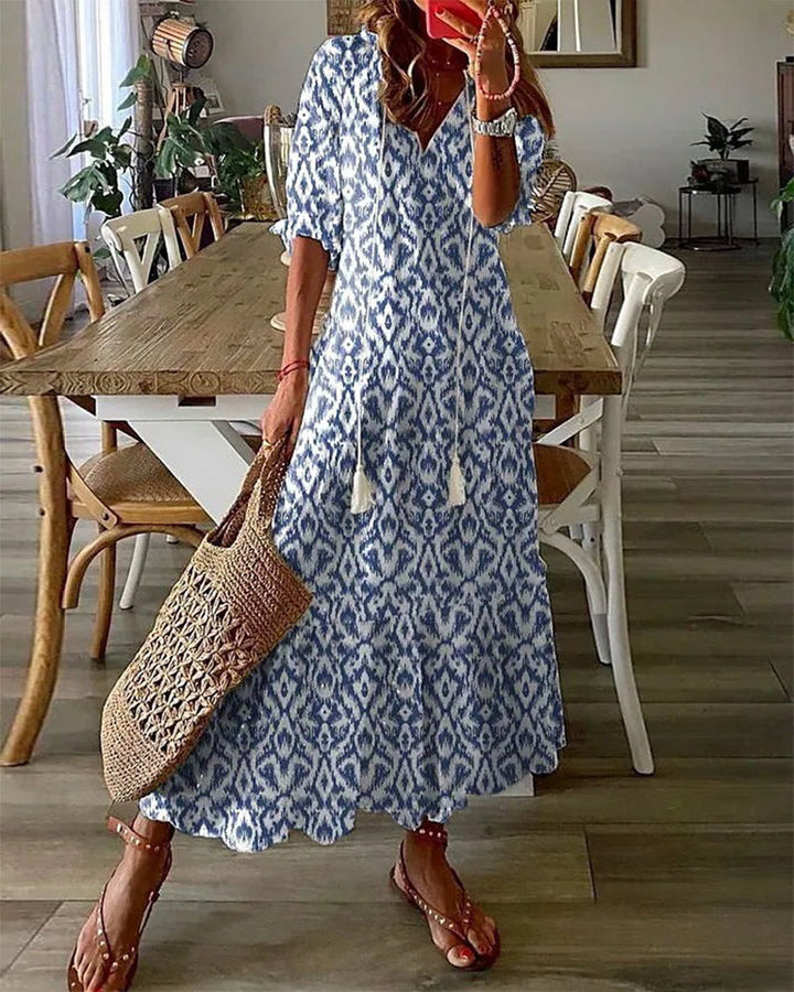 Michaela | Boho Tummy-Covering Dress