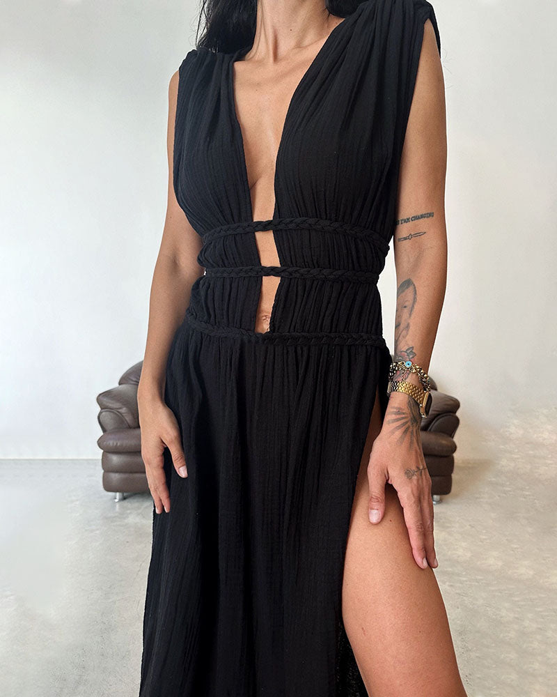 Zolla | Textured Split Dress