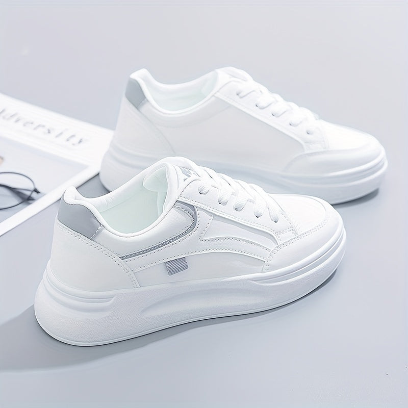 Chic White Lightweight Trainers