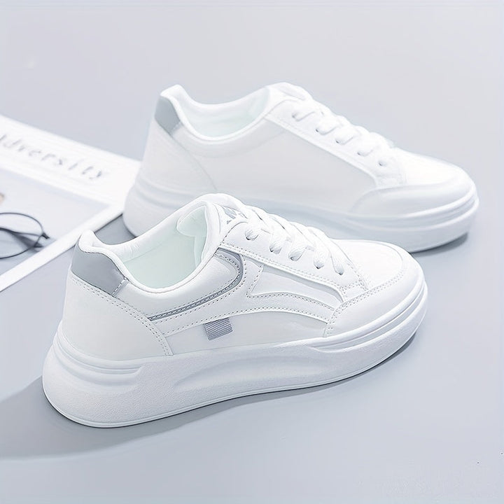 Chic White Lightweight Trainers