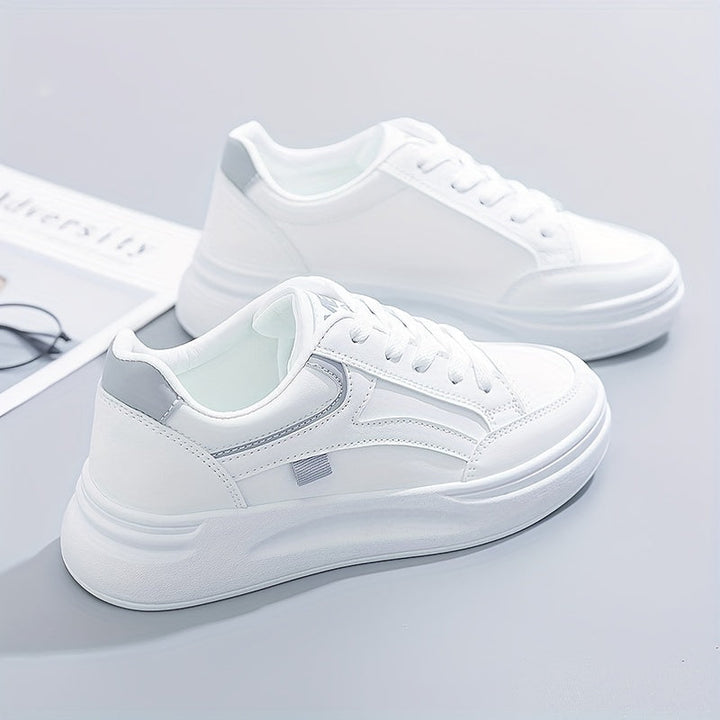 Chic White Lightweight Trainers