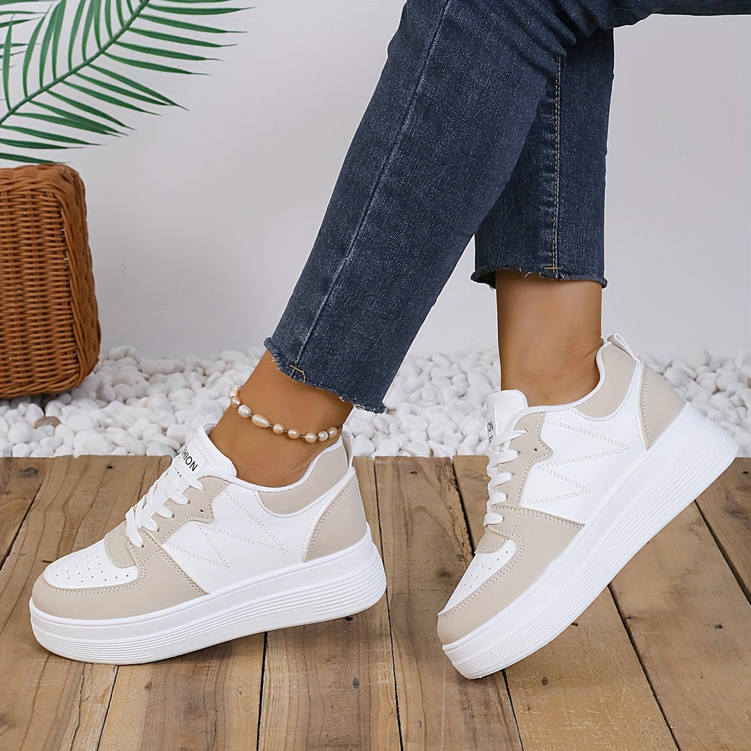 Chloe | Elegant Platform Trainers