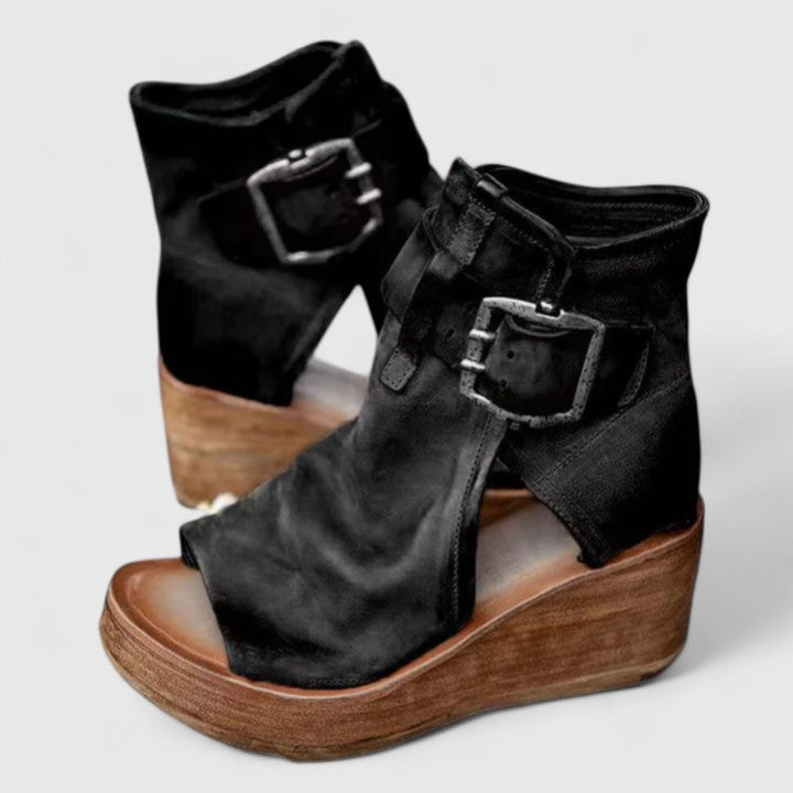 Karline | Classic Wedge Sandals