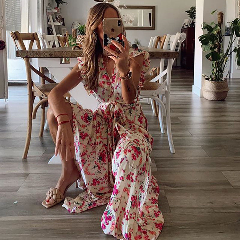 Shera | Floral Maxi Dress