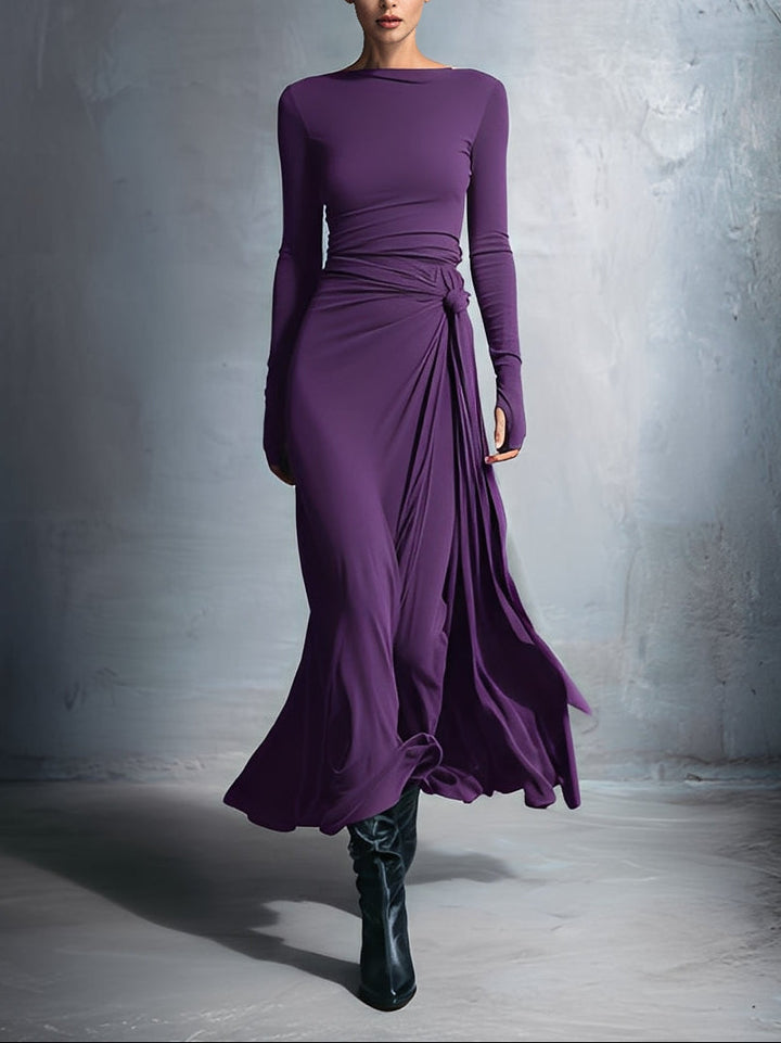 Alba - Maxi Dress with Side Knot