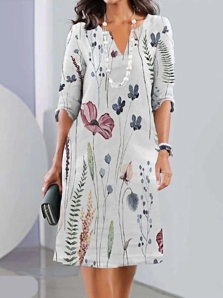 Eleanor | Tiered Floral Dress
