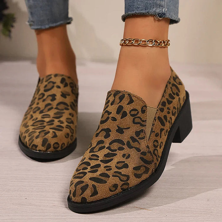 Angelique™ | Leopard Loafer