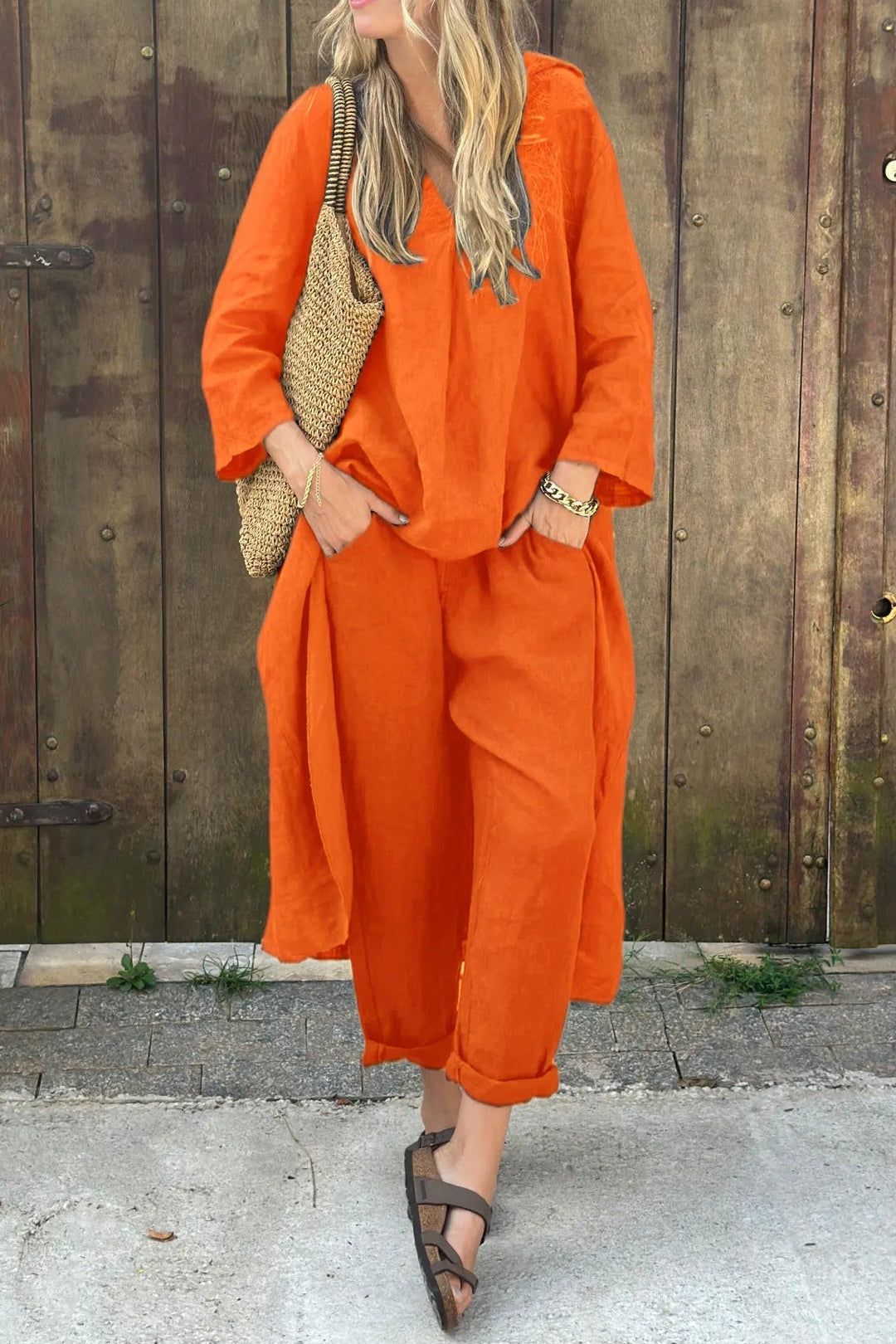 Vaelora | Draped Elegant Set