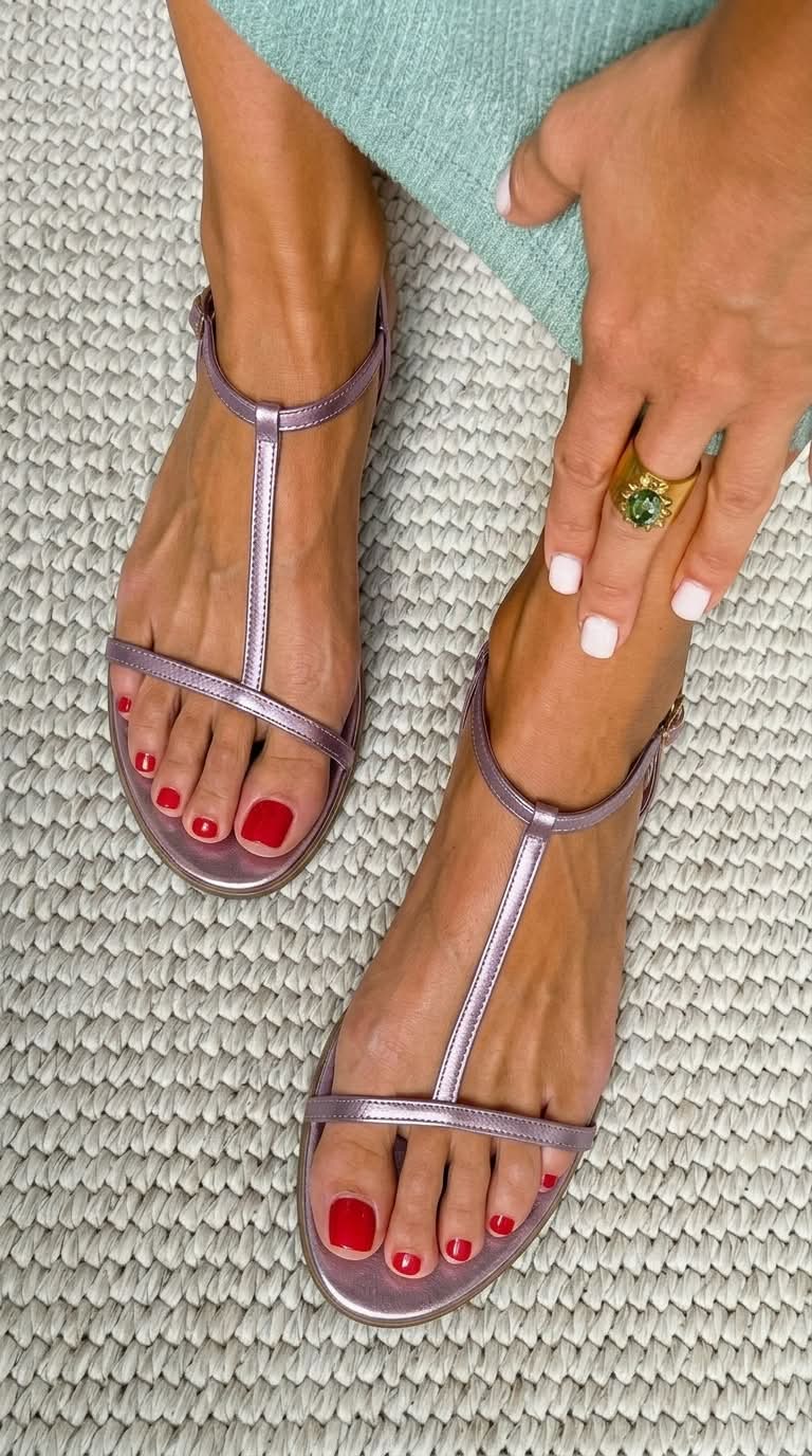 Rosalba | Elegant Spring Sandals in Gold