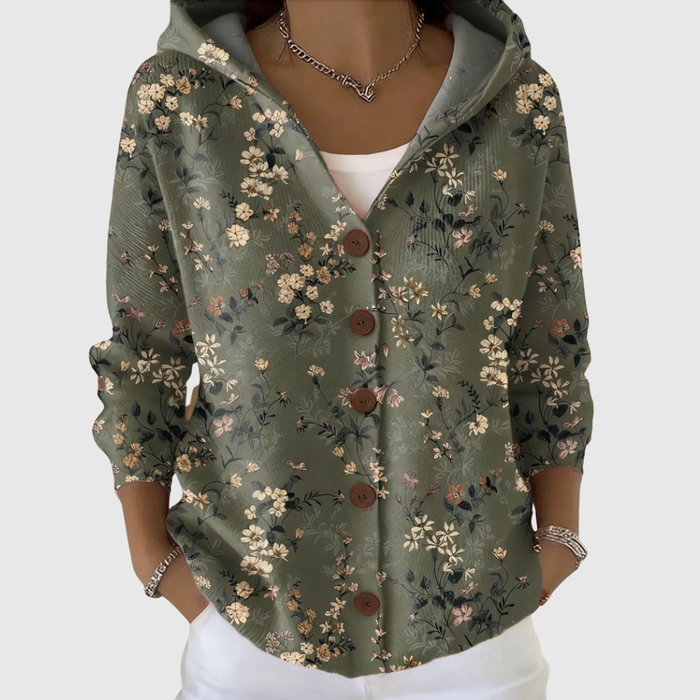 Comfortable Knit Hooded Cardigan