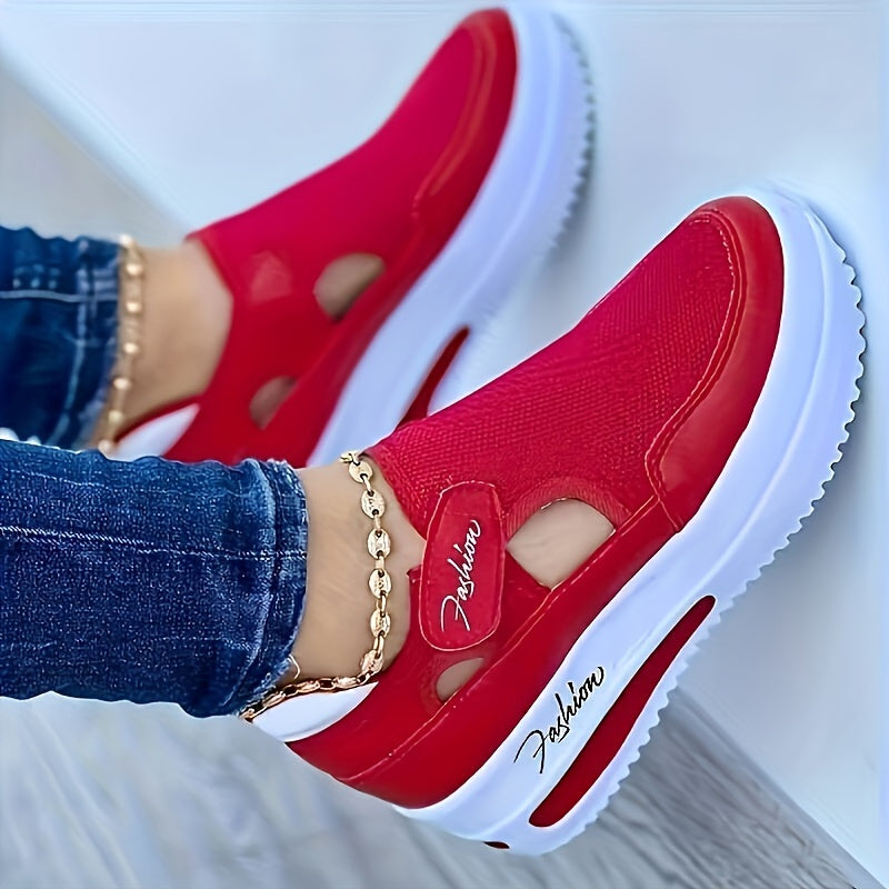 Breathable Slip-On Trainers with Stable Comfort