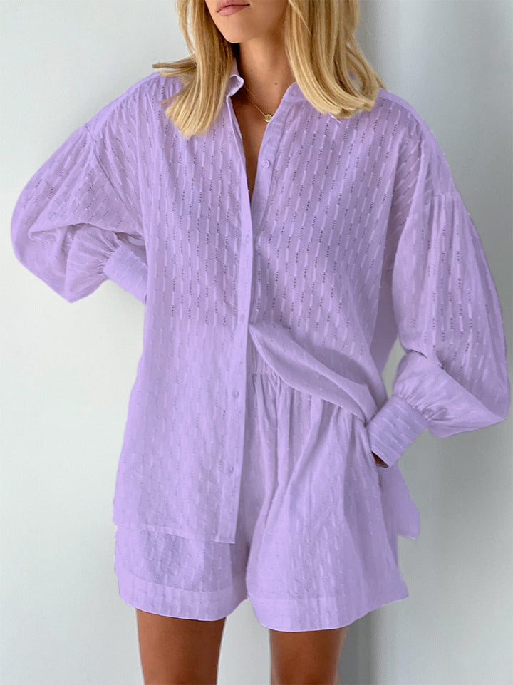 Elizabeth | Lightweight Shirt & Shorts Set