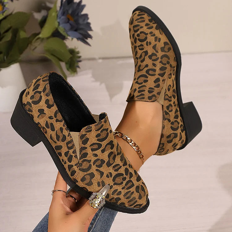 Angelique™ | Leopard Loafer