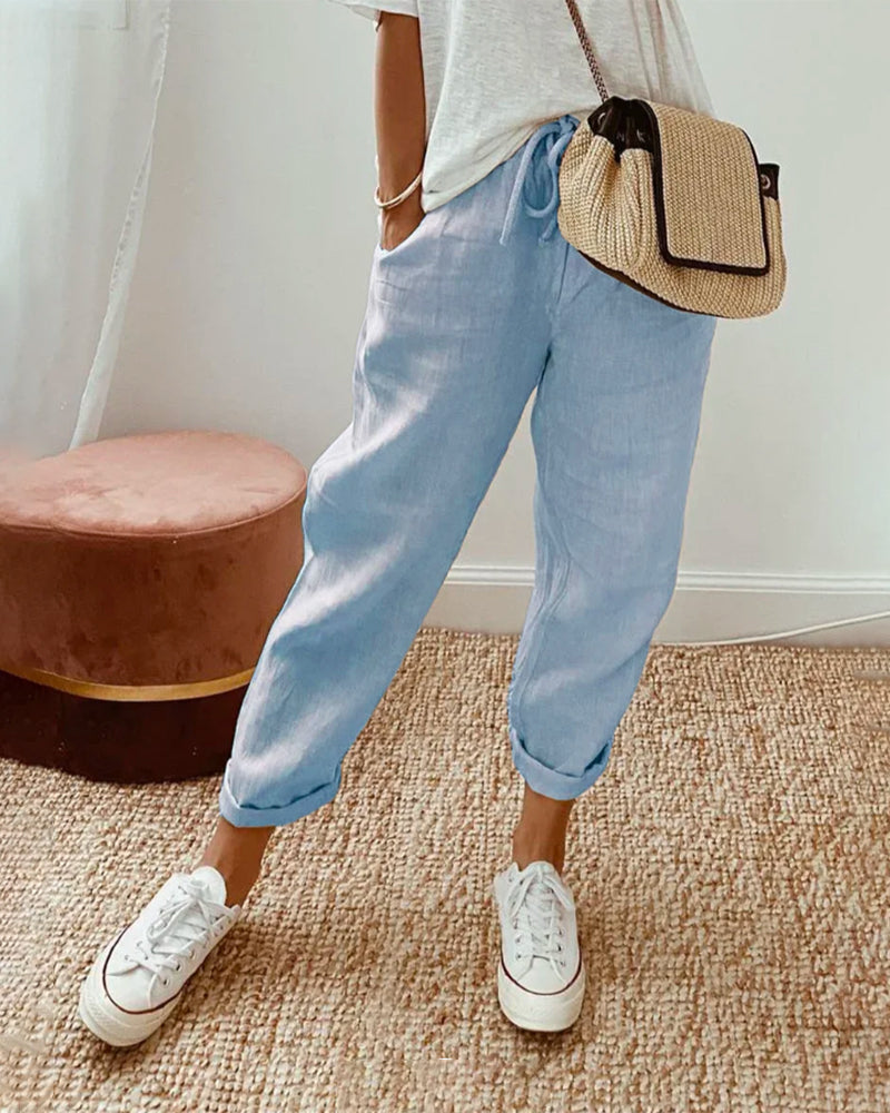 Elegant & Comfortable Flowy Trousers