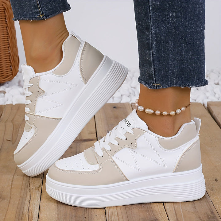 Chloe | Elegant Platform Trainers