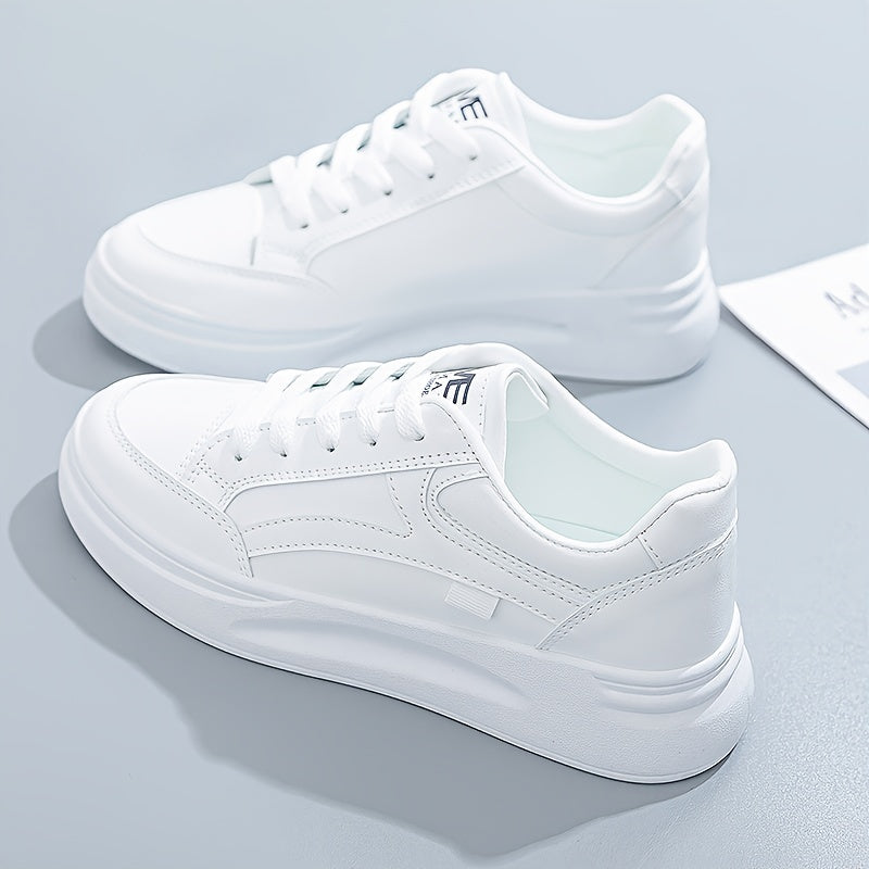 Chic White Lightweight Trainers