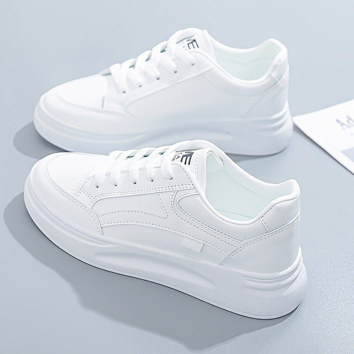 Chic White Lightweight Trainers
