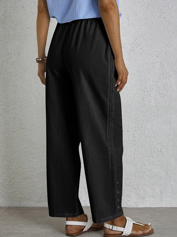 Shania | Relaxed Buttoned Trousers