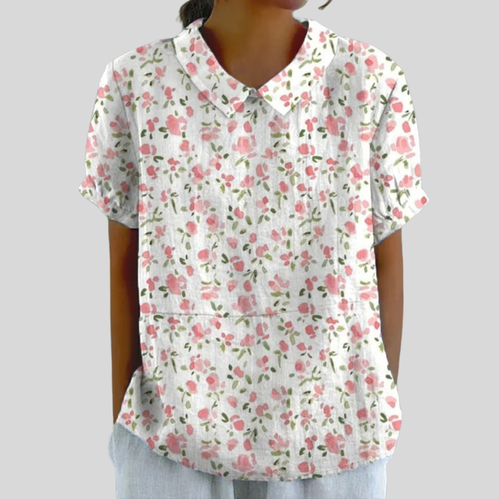 Elegant & Comfortable Floral Top