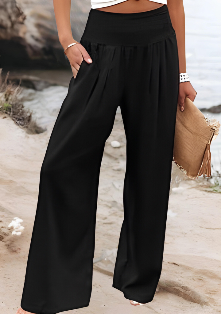 Aileen | Wide-Leg Beach Trousers