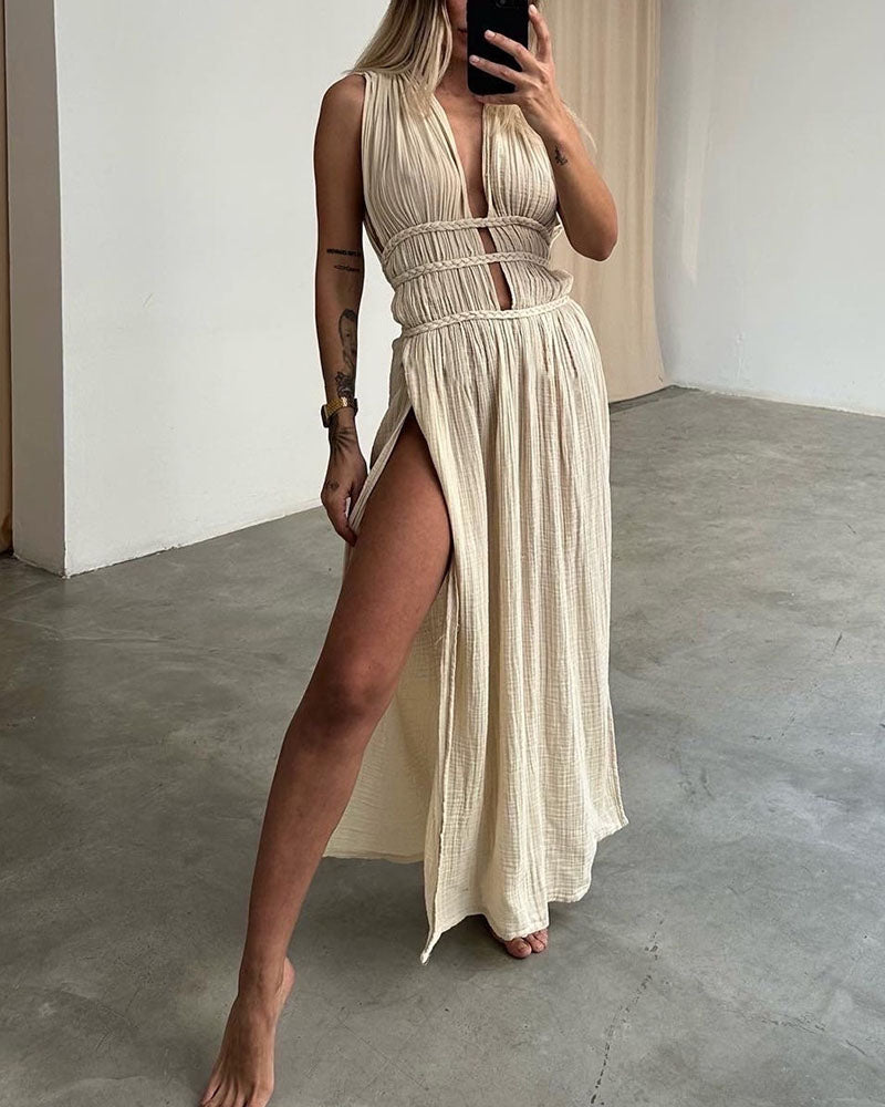Zolla | Textured Split Dress