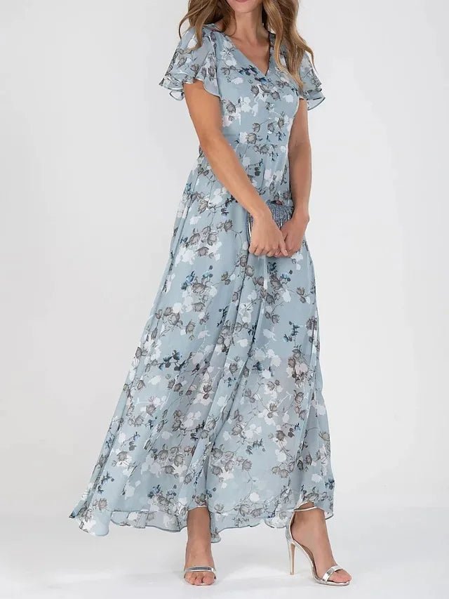 Zuri | Elegant Flowing Slimming Dress