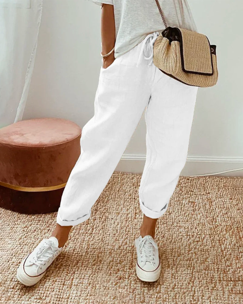 Elegant & Comfortable Flowy Trousers