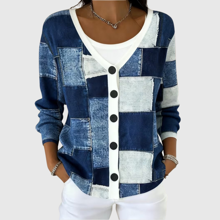 Comfortable Button-Front Knit Cardigan
