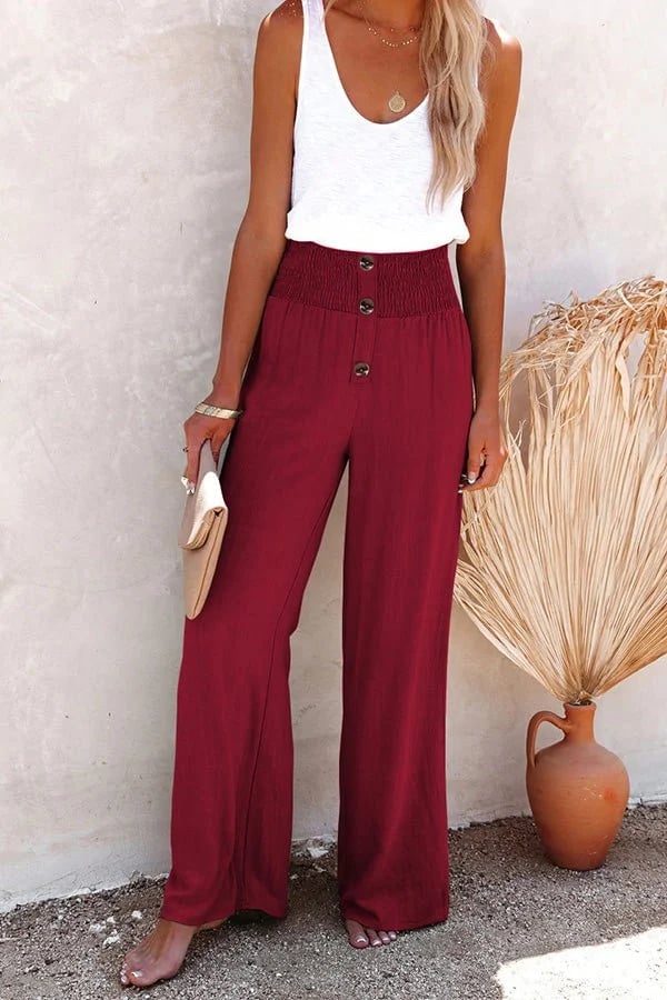 Riana | Relaxed High-Waisted Trousers