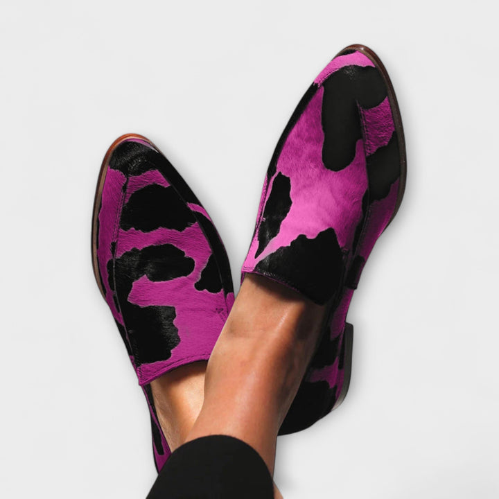 Paloma™ | Cow-Print Loafers