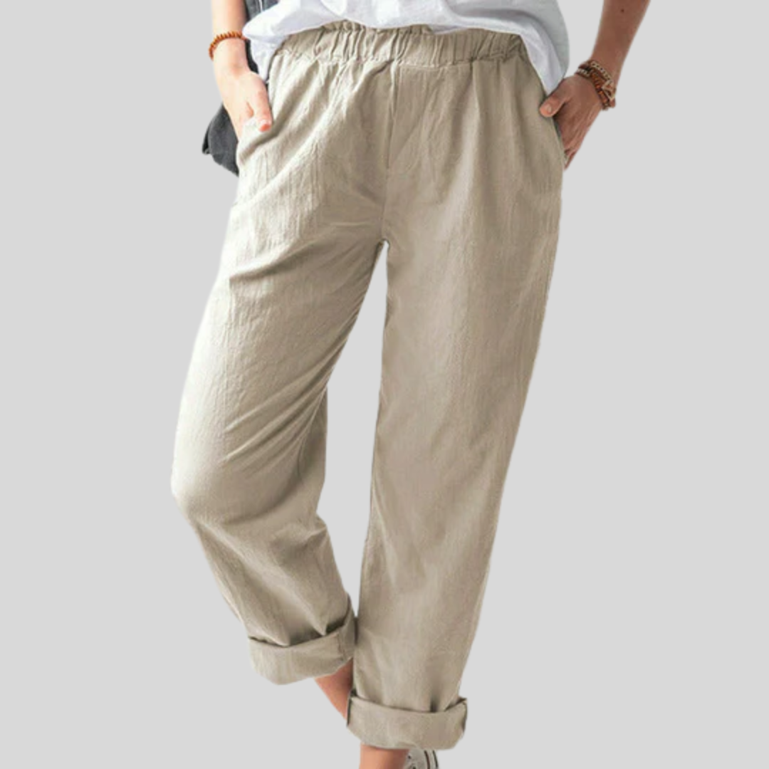 Neria | Soft Structured Trousers