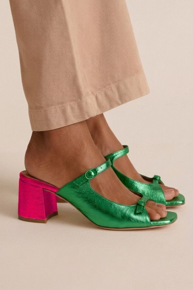 Valentina | Riviera Embellished Sandals in Gold