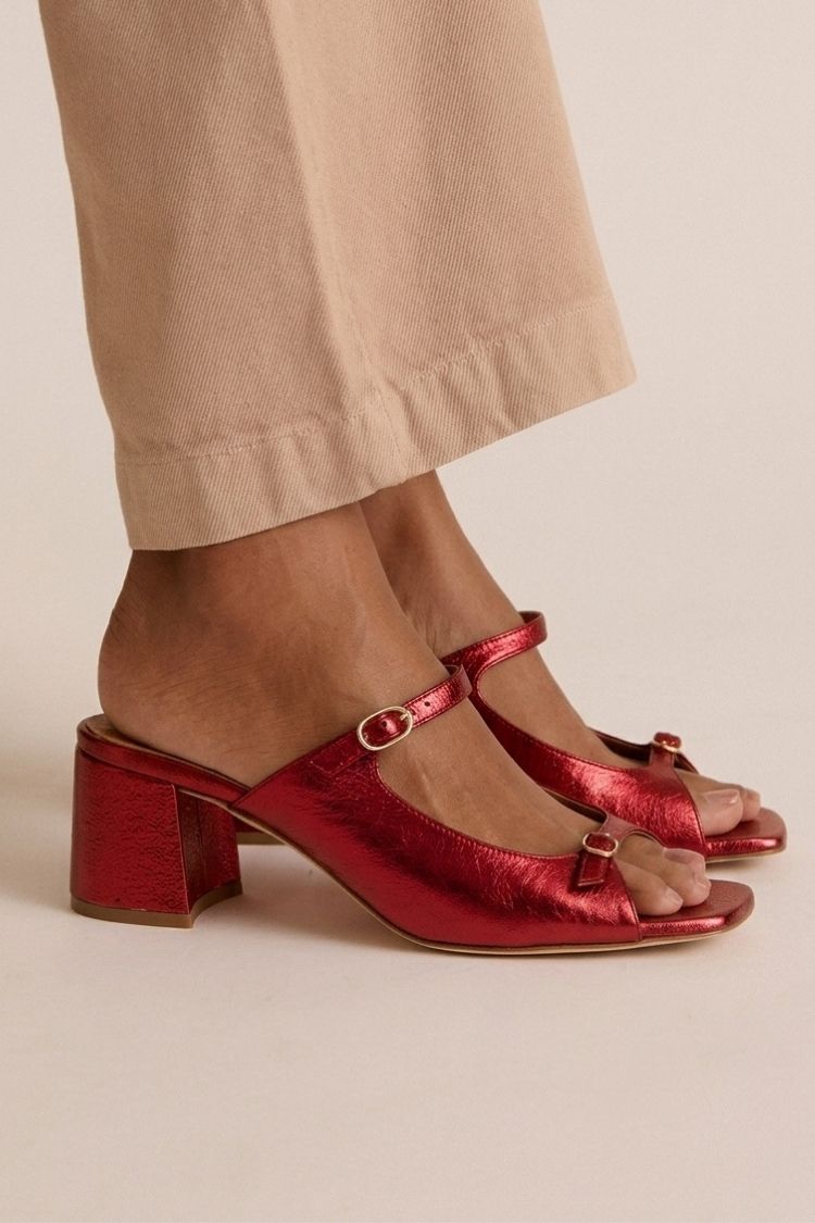 Valentina | Riviera Embellished Sandals in Gold