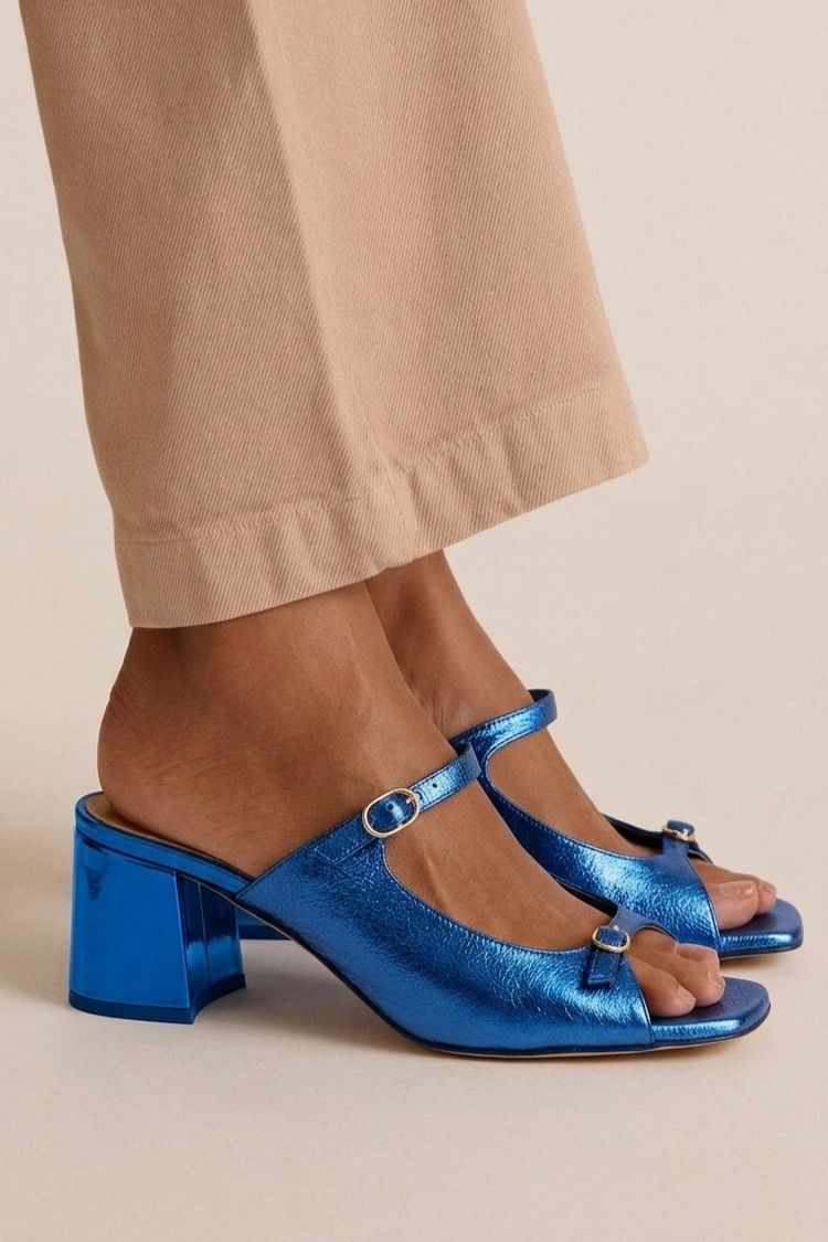 Valentina | Riviera Embellished Sandals in Bright Red