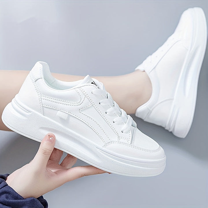 Chic White Lightweight Trainers