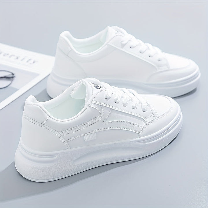 Chic White Lightweight Trainers