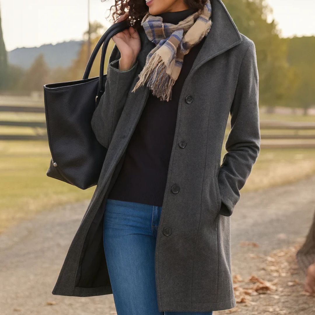 Aurora | Buttoned Coat