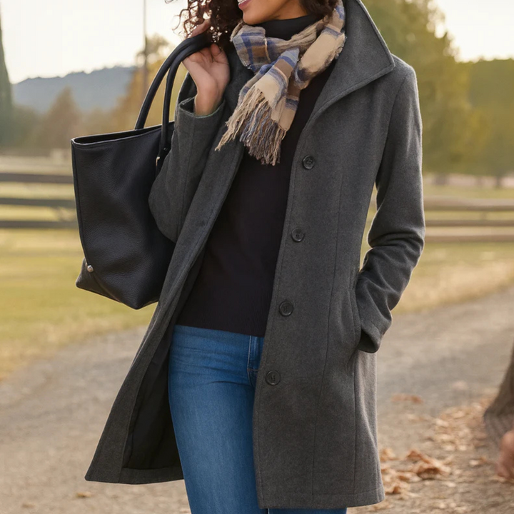 Aurora | Buttoned Coat