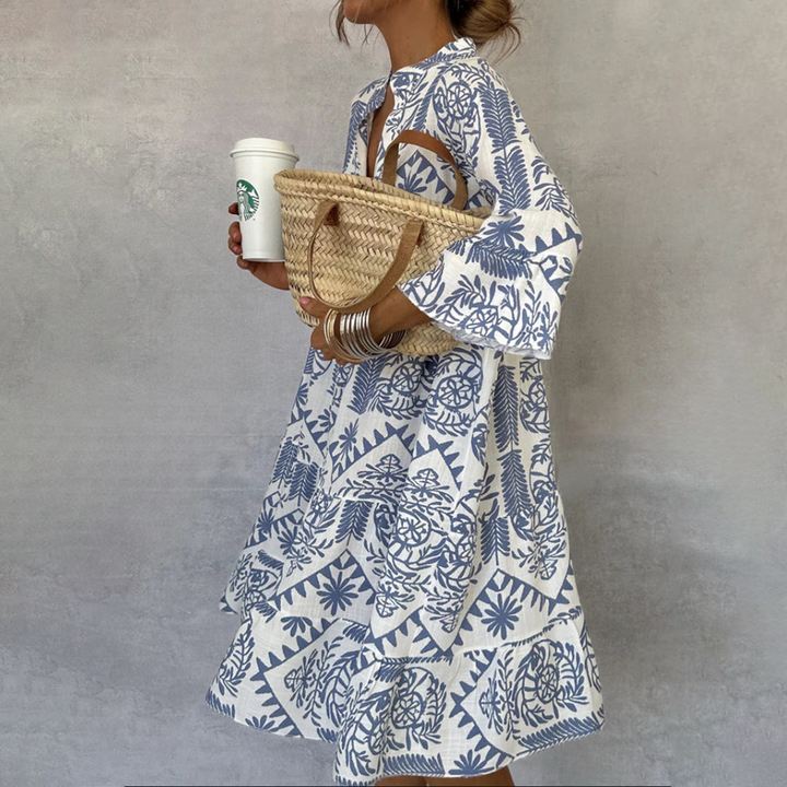 Fiorelia | Relaxed Bohemian Tunic Dress