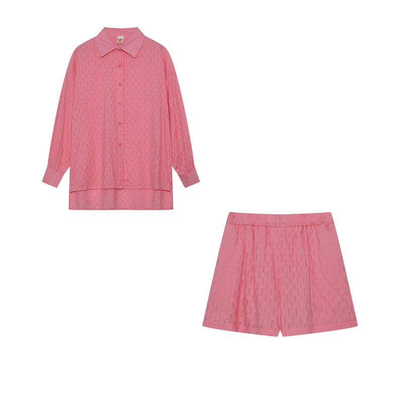 Elizabeth | Lightweight Shirt & Shorts Set