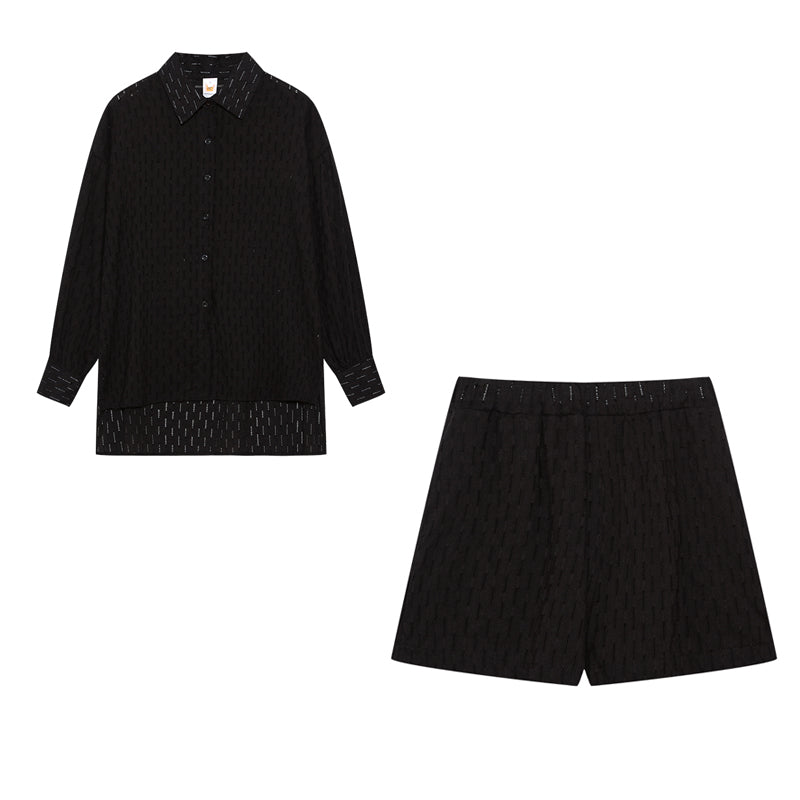 Elizabeth | Lightweight Shirt & Shorts Set