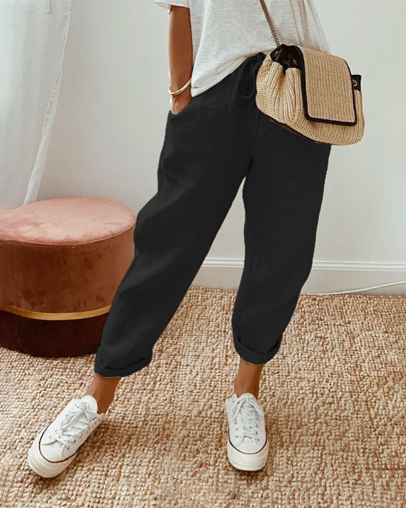 Elegant & Comfortable Flowy Trousers