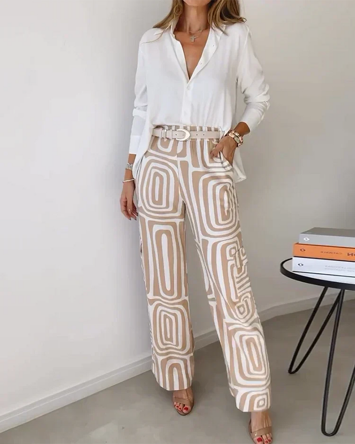 Lysa | Comfortable Elegant Set with Belt
