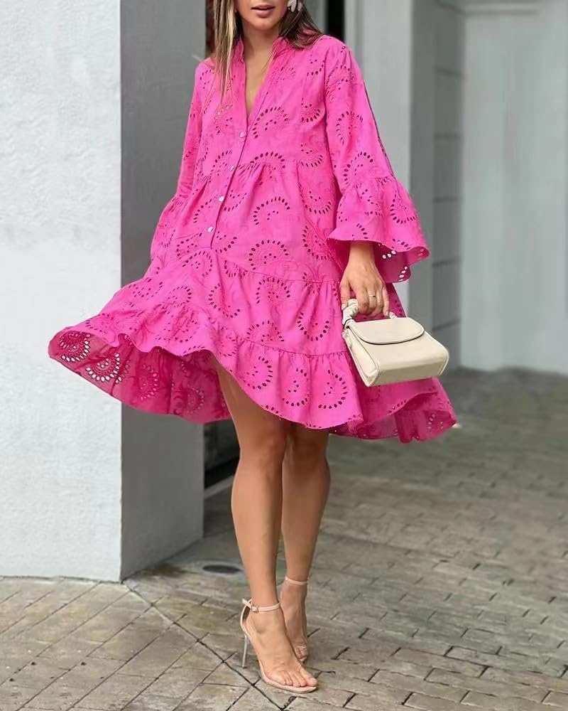 Lydia | Eyelet Dress