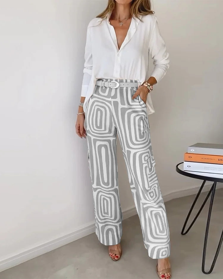 Lysa | Comfortable Elegant Set with Belt