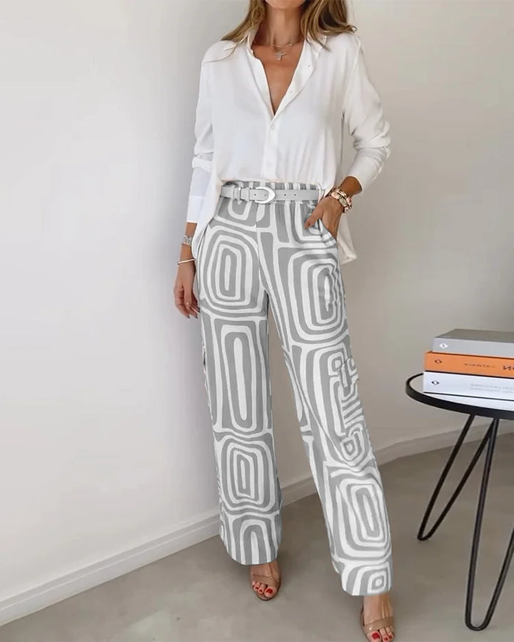 Lysa | Comfortable Elegant Set with Belt