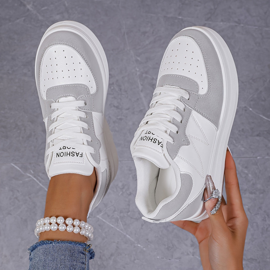 Chloe | Elegant Platform Trainers