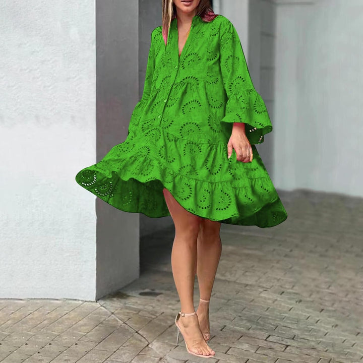 Lydia | Eyelet Dress