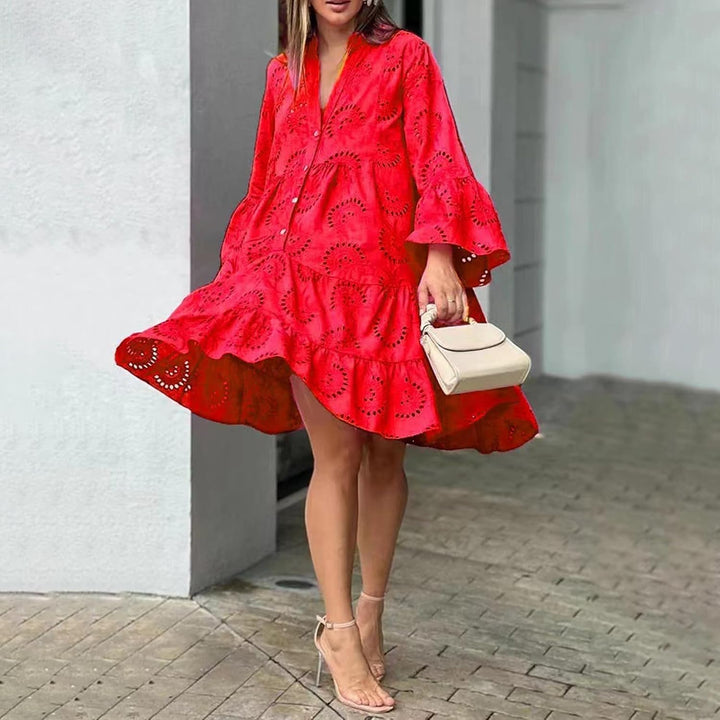 Lydia | Eyelet Dress
