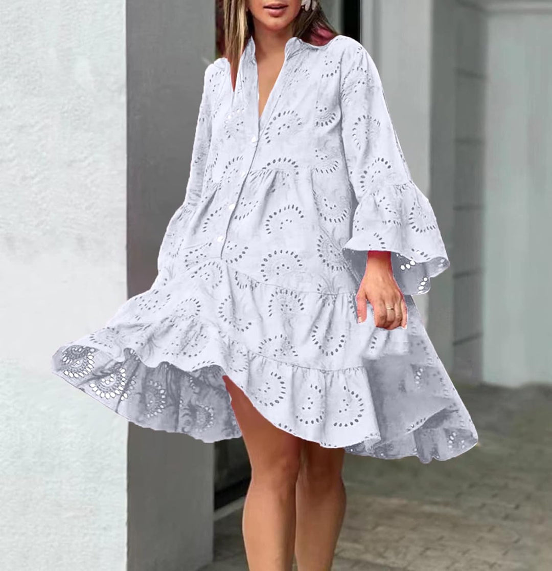Lydia | Eyelet Dress